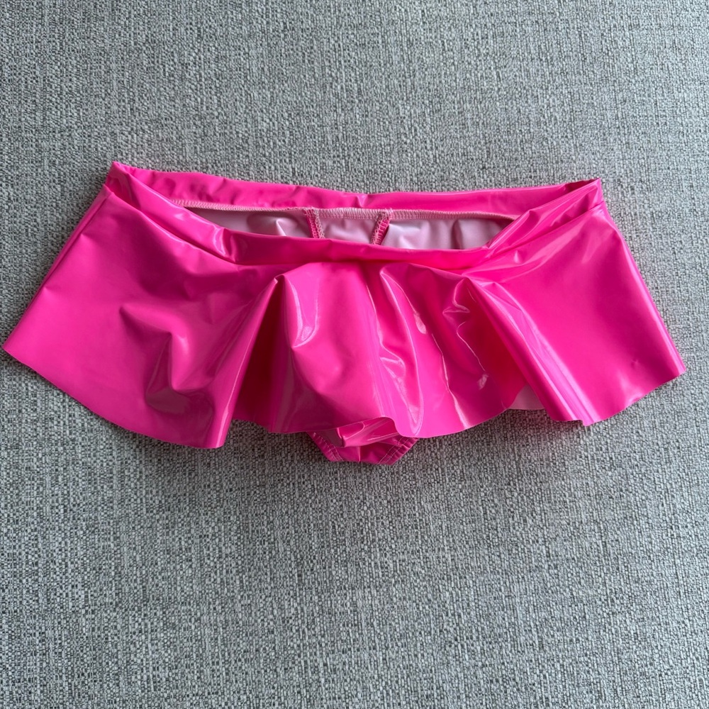 Vibrant Pink Men's Skirt